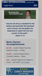 Mobile Screenshot of ezrainternational.org